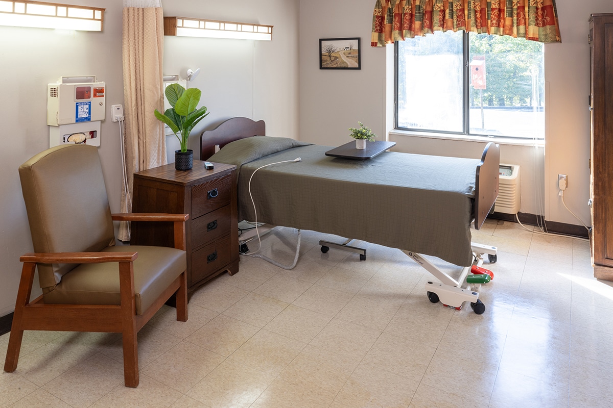 Private room at Waverly Hills Post Acute