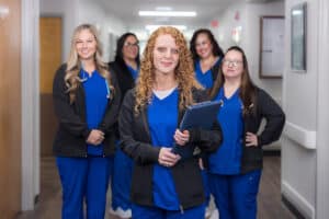 Group of nurses at Waverly Hills Post Acute