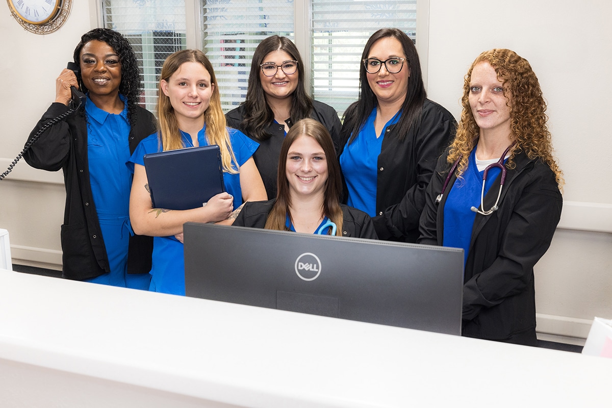 PACS-300x200-hands1 Nurses at nurses' station at Waverly Hills Post Acute